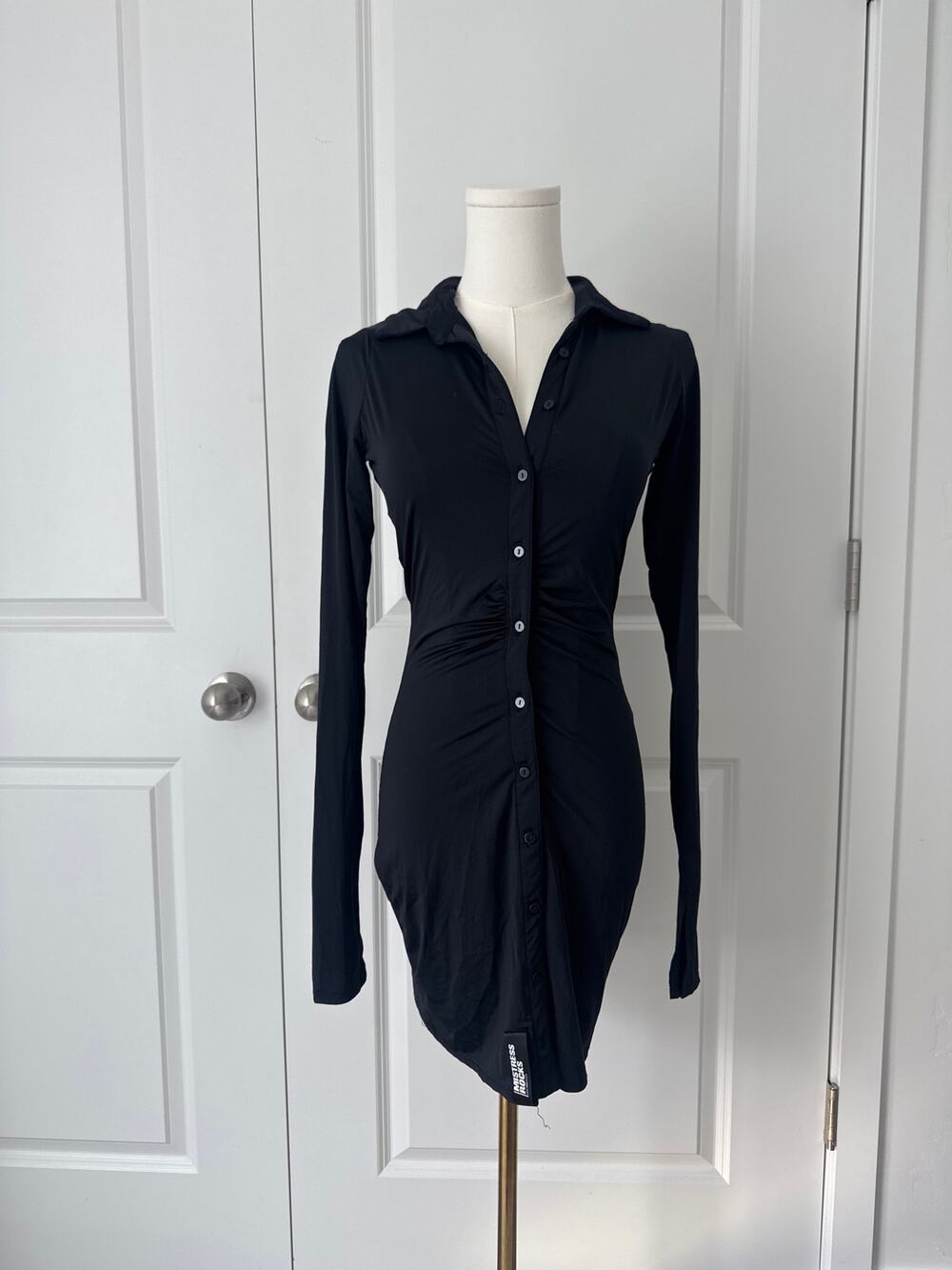 Mistress Rocks Los Angeles Black Bodycon Dress Goth Whimsigoth Sexy Euphoria